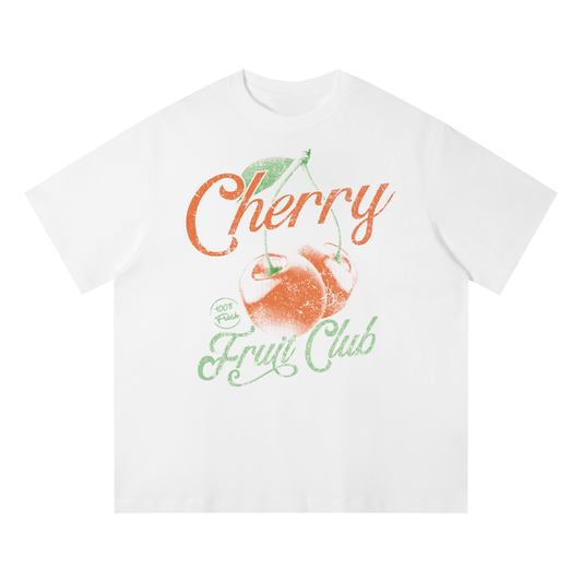 Cherry Fruit Club Unisex Quick-Dry Relaxed Fit T-Shirt