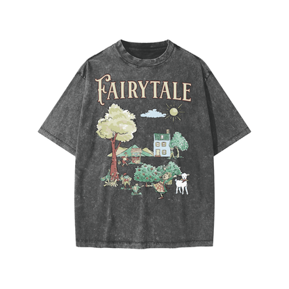 Fairytale Snow Washed KIDS Tee