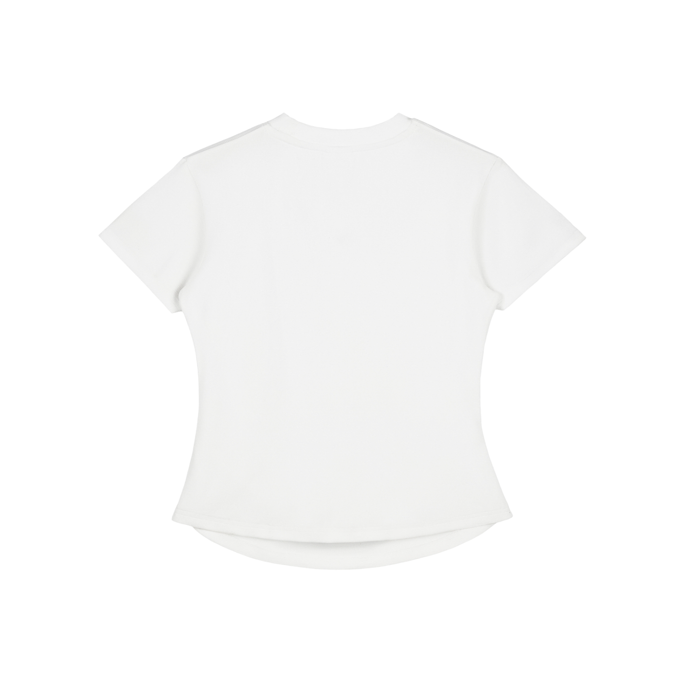 Stars  Faux Embroidered Vintage Washed Femme Fit Cotton T-Shirt
