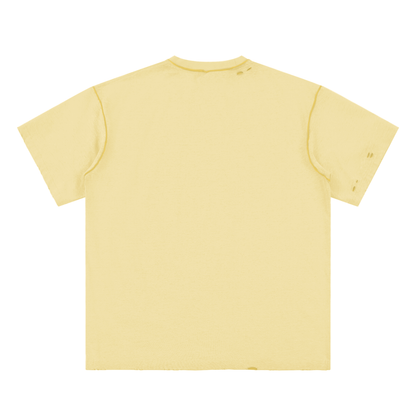 Cat & Mouse Games Unisex Reversible Frayed T-shirt