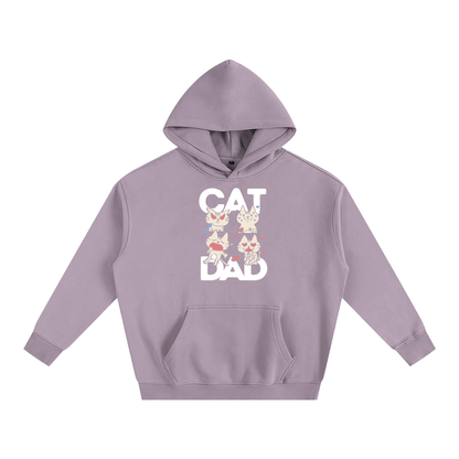 Cat Dad Unisex Oversize Fleeced Hoodie