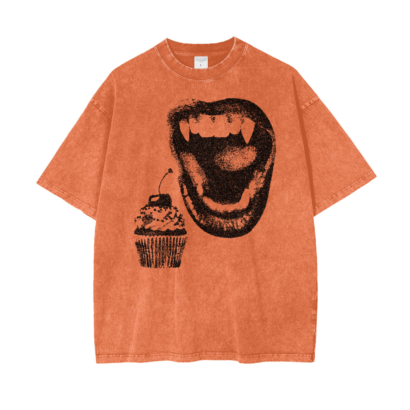 Sweet Tooth Unisex Oversize Snow Washed T-Shirt