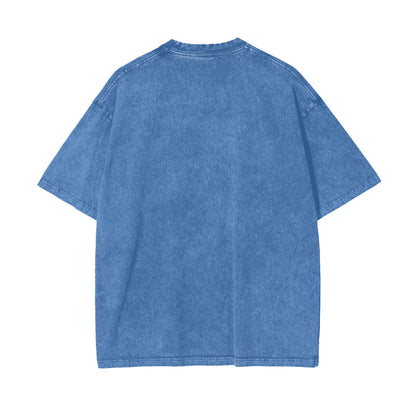 Nice Day Unisex Oversize Snow Washed T-Shirt
