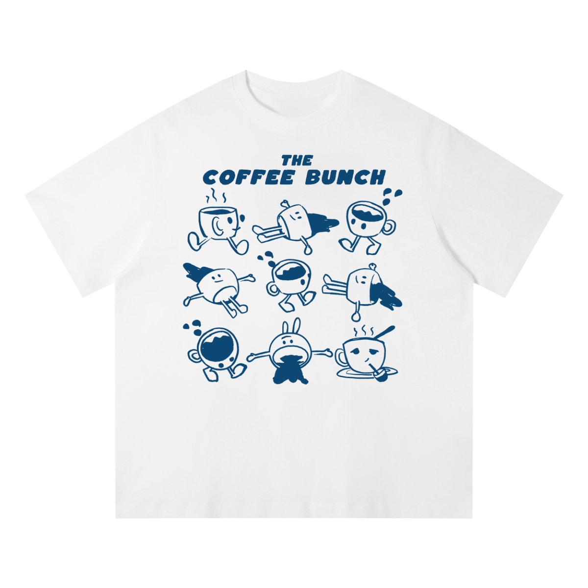 The Coffee Bunch Unisex Quick-Dry Relaxed Fit T-Shirt