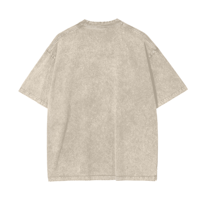 Dragon Universe Unisex Oversize Snow Washed T-Shirt