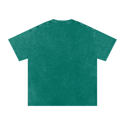 Zombie Acid Wash Unisex Oversize T-Shirt