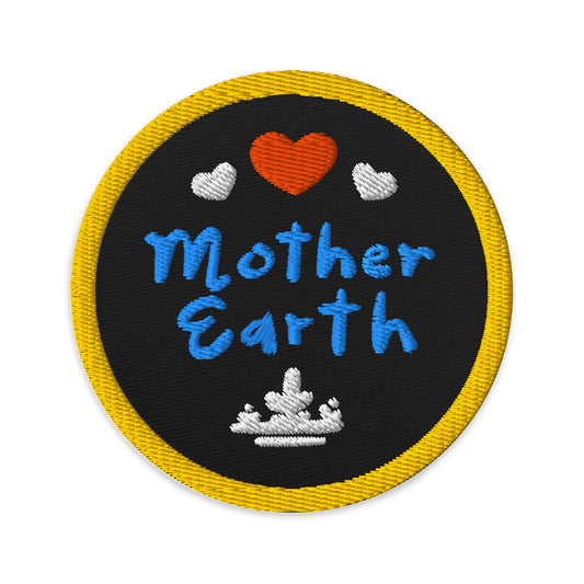 Mother Earth Embroidered Patch