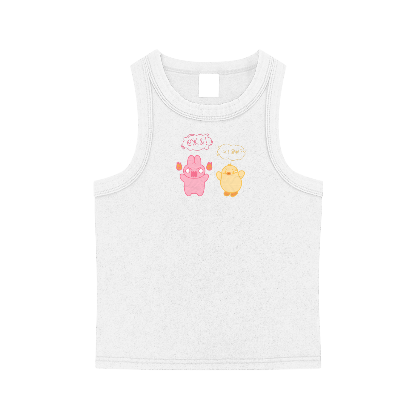 Kawaii Fight Snow Washed Tank Top