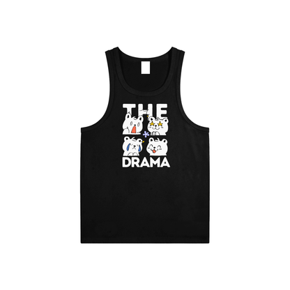Polar Drama Bear Active Unisex Tank Top