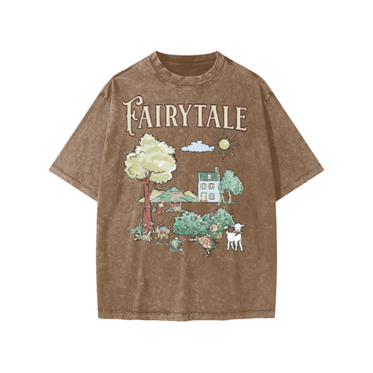 Fairytale Snow Washed KIDS Tee