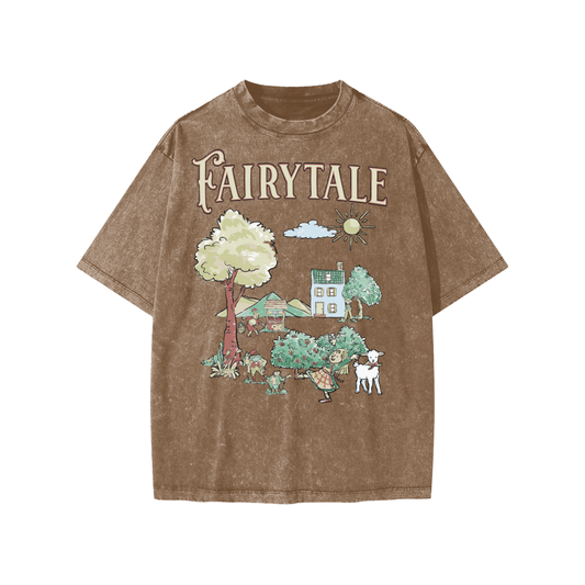Fairytale Snow Washed KIDS Tee