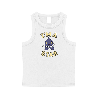 I'm a Star Bird Snow Washed Tank Top