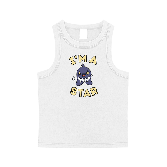 I'm a Star Bird Snow Washed Tank Top