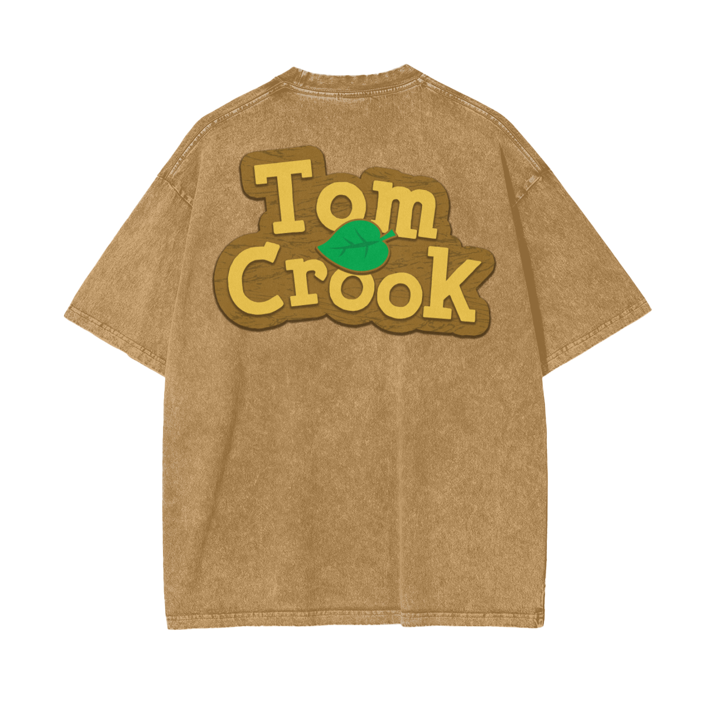 Tom Crook Unisex Oversize Snow Washed T-Shirt
