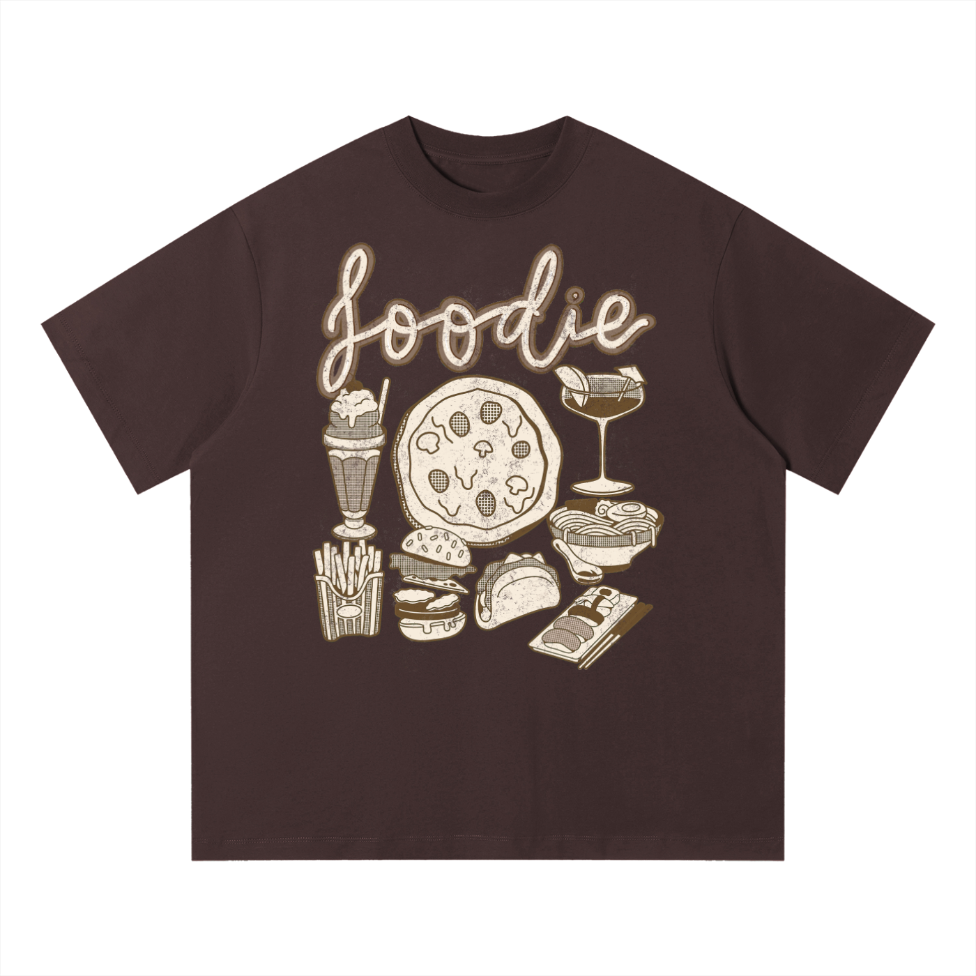 Foodie Unisex Quick-Dry Relaxed Fit T-Shirt