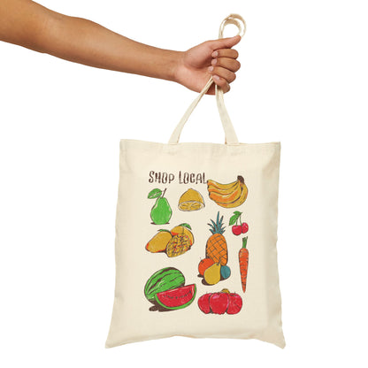 Fruit Bag Cotton Canvas Tote Bag