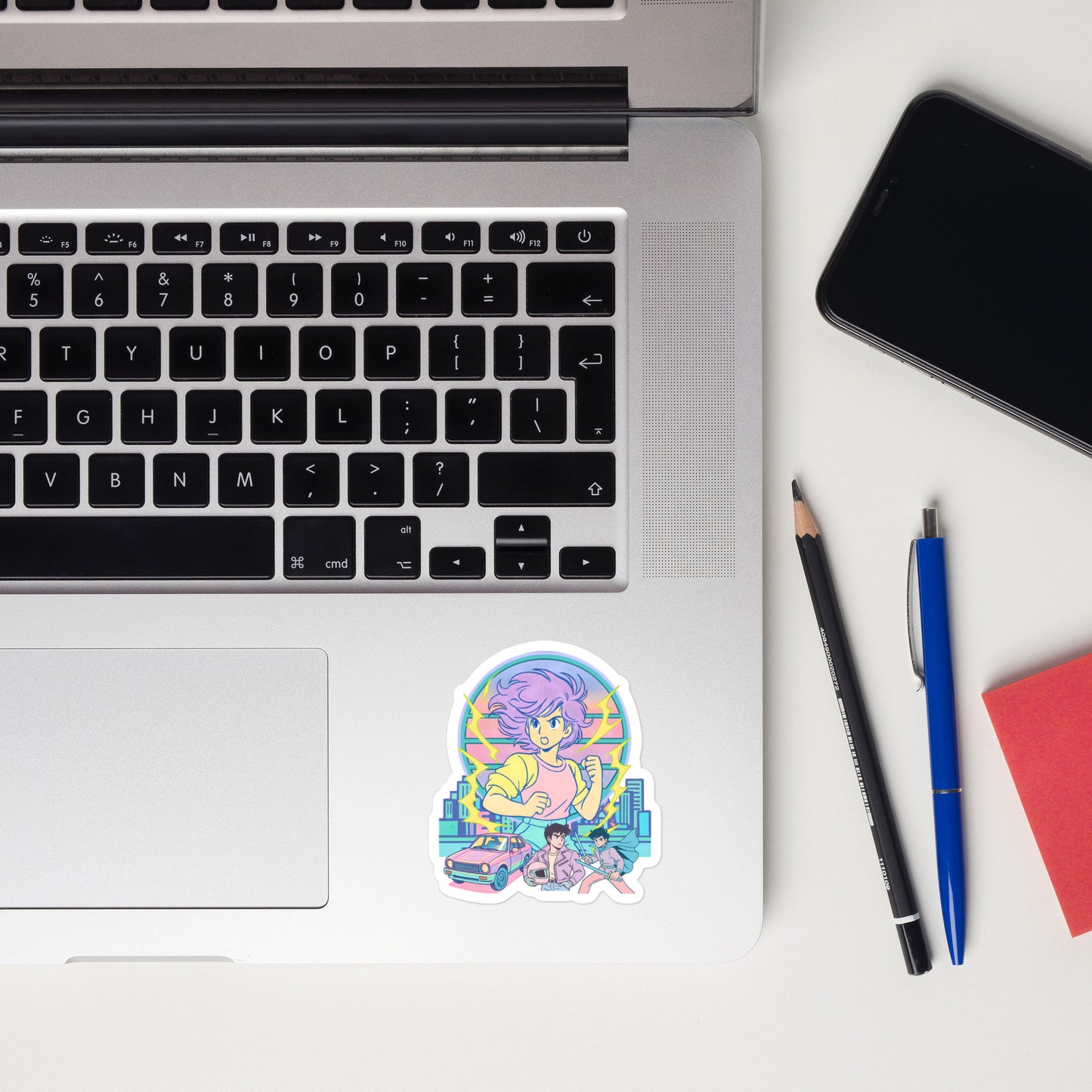 Anime Hero Legend Retro Sticker